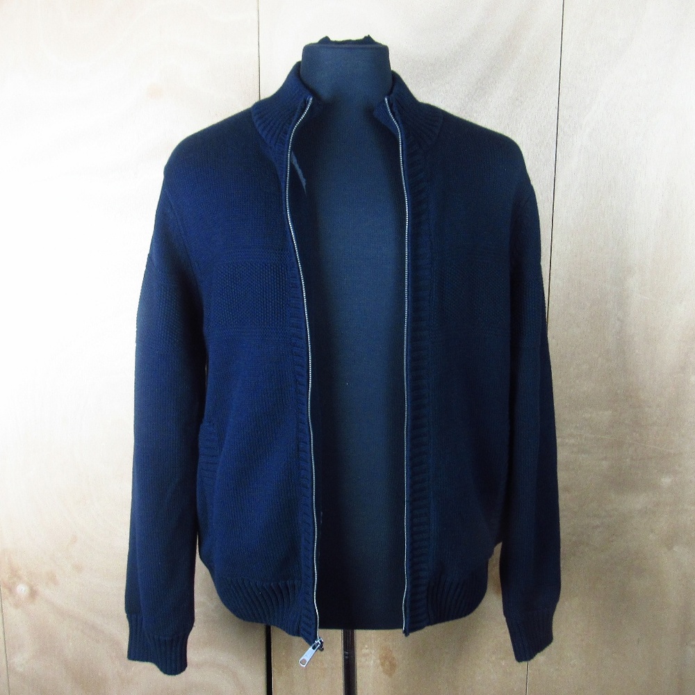 Boston Traders Mens Sweater Jacket